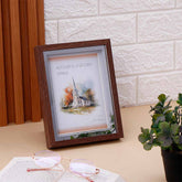 Classic Wooden LED Photo Frame